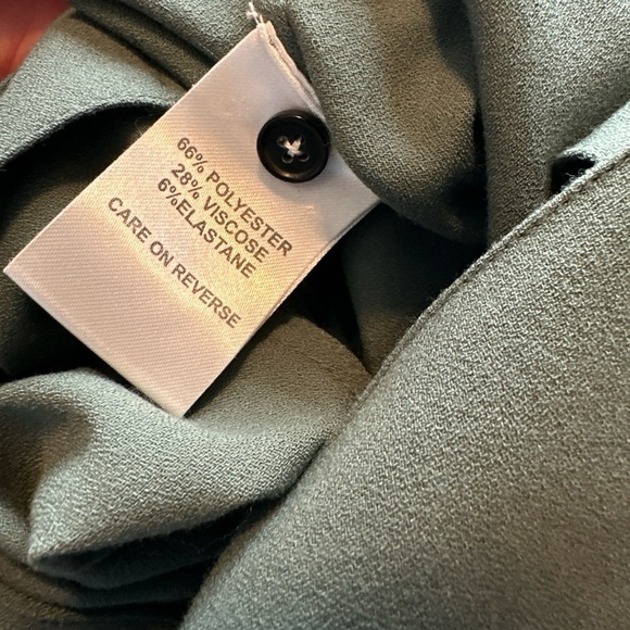 Billy Reid V neck jumpsuit new with tags size M green anthropologie - Picture 4 of 9